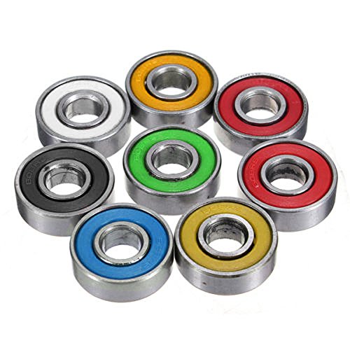 Rcool 3PCS 608 Hybrid Ball Gyro Bearings For Tri-Spinner Hand Spinner EDC Fidget Toy