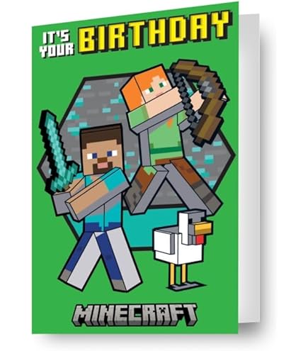 Inecraft Birthday Card Designs Inecraft Birthday Card - View #4