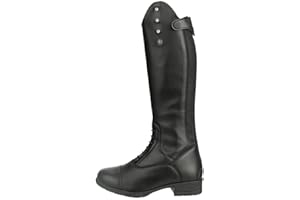 SUEDWIND FOOTWEAR Kinder-REIT-Stiefel »NOVA Kids Fun Glitter« – Komfor-Einlegsohle – YKK-Reißverschluss – Lederlook – Hautverträglich – Atmungsaktiv – Turnier-Konform