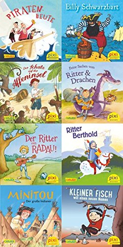 Preisvergleich Produktbild Pixi-8er-Set 229: Große Abenteuer für kleine Kerle (8x1 Exemplar)