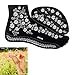 HENNA TATTOO STENCILS for FEET No. 404 - 2 Large Sheet Indian Mehndi Stencills, one for each foot , single use - suitable for Henna Tattoo Glitter Tattoo and Airbrush Tattoo S404
