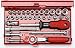 Produktbild CAROLUS 4004.99 Steckschlüssel-Satz 1/4", 33-tlg, 1 Stück