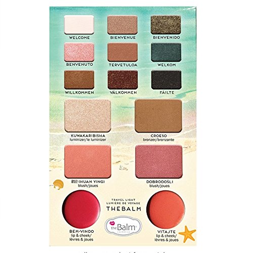 THEBALM Palette de Maquillage Visage 2 Balm Voyage, 21,1 g
