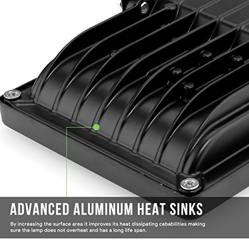 LE 10W RGB Fluter Mit Fernbedienung Stecker 16 Farben und 4 Modi, Wasserdicht, Europäischer Stecker, LED Flutlicht Weihnachten Garten Deko Auffahrt Garage Beleuchtung - 3