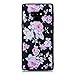 Produktbild Chreey Samsung Galaxy Note 9 Hülle, Weiche TPU Silikon Bumper Case 3D Drucken Blume Muster Design Mode Handyhülle [Rosa Blumen]