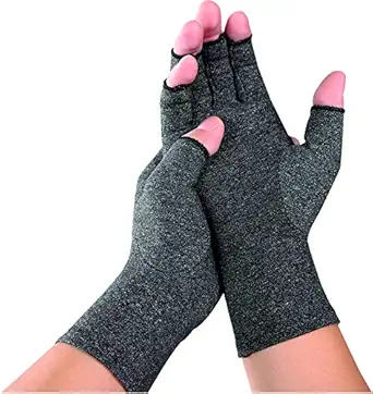 Hand Gloves, Swelling, Rheumatoid, Osteoarthritis, Tingling or Numbness, Fingers/Joint Pain, Helps in Hand Mobility Reducing Muscles & Palm Pain. UNISEX. (S/M/L/XL) 1 Pair. (XL)