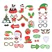 Produktbild BESTOYARD 32pcs Christmas Photo Booth Props Party Photo Photography Spoof Beard Accessories