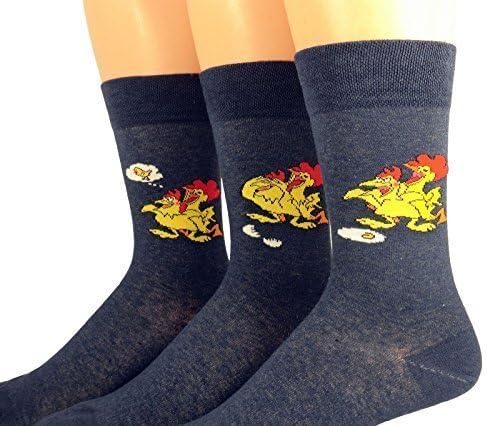 Men's Socks with Chicken