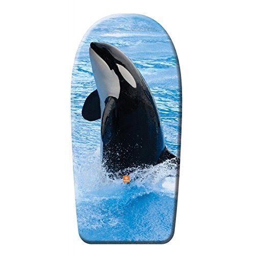 Preisvergleich Produktbild Hochwertiges Bodyboard mit real Life Orka ca. 94 cm