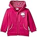 Eltern by Salt & Pepper Baby Girls E Jacket Fresh Fox uni mit Kap Plain Hooded Long Sleeve Sweatshirt, Pink (rasberry 872), 6-12 months (Manufacturer size: 80)