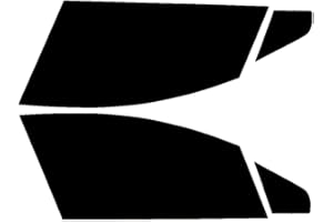 PSSC WINDOW FILM PSSC Pre Cut Front Car Window Films for Renault Clio 5 Door Hatchback 2012 to 2016 20% Dark Tint