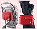FeelGlad(TM) Baby Stroller Organizer Diaper Bag Baby Mummy Storage Backpack Multi Functions Waterproof Thermal Insulation Bag Pram Pushchair Handle Hanging Bag - Black