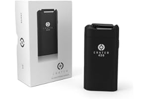 Vaporisateur à convection portable CRATER 420, vaporisateur d'huile d'herbe sèche, batterie interne rechargeable de 2600 mAh - vaporisateur à base de plantes - vaporisateur portable