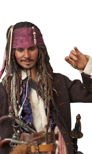 PIRATES DES CARAIBES 4 - Figurine sonore UU Jack Sparrow 30 cm