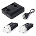 Produktbild Xcsource 520mAh 3.7V ursprüngliche Hubsan X4 Nocken plus H107C + LiPo Batterie 2.0Wh + USB Aufladeeinheit für RC Quadcopter Drohne BC559