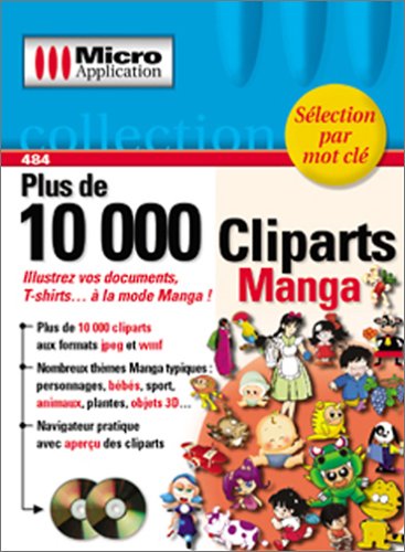 Preisvergleich Produktbild Plus de 10 000 Cliparts Manga
