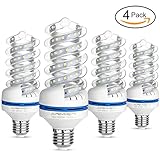 Ampoules LED E27, 16 watts équivalent à 150W, 1600 lumens LED Ampoule, 6000K blanc froid, Angle de Faisceau 360°, Non Dimmable, AC 85-265V - 4 pcs