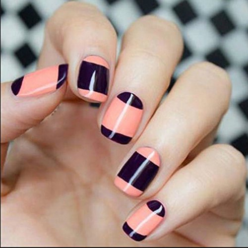 16 Farben Nagel Kunst Feder Nageldesign Stift DIY für Nail Art Salon Beauty 1 Stück - 3