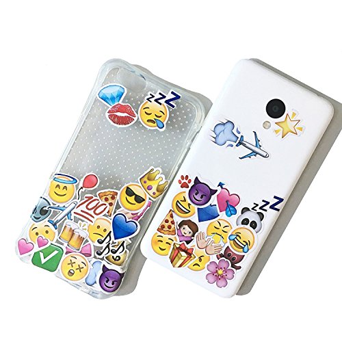 Emoji Aufkleber 576 Nette lustige Aufkleber Glückliche Gesichter von iPhone Modische Geschenke für Kinder Erwachsene - 4