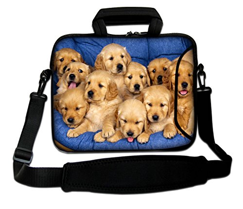 12" Inches Design Laptop Notebook Sleeve Soft Case Bag With Handle and Shoulder Strap for Apple MacBook Air, MacBook, MacBook Pro, MacBook Pro Retina, Aluminum, Unibody, iBook, PowerBook