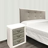 Medida: 100 cm x 57 cm x 6 cm. Cabecero para colgar.