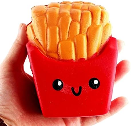 Sumday 2018 Newest French Fries Scented Squishy Slow Rising Squeeze Toys Jumbo Collection Decompression Toys Stress Reliever Soft Toy for Children and Adults Pretty Gifts