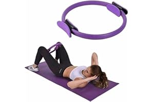 STAKMANN Anello Pilates Aerobica Yoga Ring Allenamento Esercizi Fitness Palestra per Gambe Braccia Corpo Potenziamento Muscolare Dimensione 39 x 5 cm