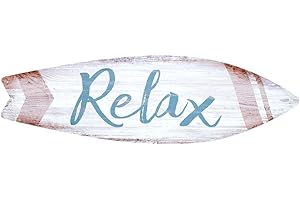 BY SIGRIS Placa Tabla Surf Relax Adorno Pared Placas Metal Colección Surf Signes Grimalt Decor and Go