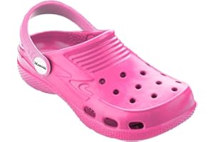 3Kamido Croco Kids schöne Clogs Kinder Gartenschuhe Badelatschen Sandkasten Camping Jungen und Mädchen