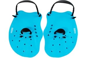 FUBESK Palette da nuoto in silicone per bambini, movimento fluido della corsa, vestibilità regolabile