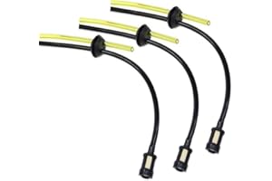 HURI 3 Stück Universal Freischneider Heckenschere Trimmer Mower Ersatz Rasen Mäher Kraftstoff Schlauch Montage Zubehör Brushcutter Motorsense