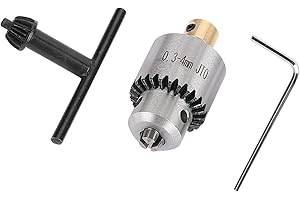 FTVOGUE Llave En Miniatura Garra Taladro Mandril Juego de CóNicos Micro Motor Abrazadera PequeñA Broca EléCtrica Para Taladro EléCtrico de Torno