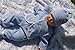 Boy's Christening Fashion Suit Winter 7 Piece Set No. 82 - light blue, newborn