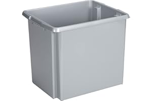 SUNWARE PERFECTLY ORGANISED Sunware Nesta-Scatola portaoggetti, Argento, Taglia Unica