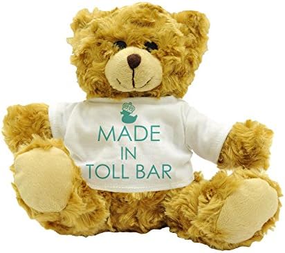 Made In Toll Bar - Plush Teddy Bear (22cm High Approx.)