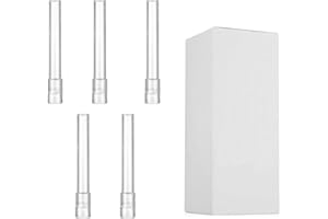 JINNUO ARIZER SOLO GLASS Arizer Solo - Bocchino in vetro, 120 mm, tubo angolato (confezione da 5)