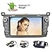 Produktbild EinCar Android 7.1 Nougat OS 2 Lrm 8-Zoll-Auto-Stereoautoradio GPS Sat Navigation Support-DVD-CD-Player 1080P Video-Spiegel-Link / DVR / SWC / Bluetooth / 3G WIFI / USB SD / Cam-in / OBD2 f¨¹r Toyota RAV4 2013-2014