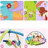 KiKa Monkey 4-in-1 Baby Musical Spielbogen Matte Pädagogische Spielwaren Spieldecke - 6