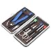 Produktbild DIY Tool Kit Set für Home und Jewelry Reparaturen, 9 in 1 Leder case-screwdriver + Aufziehen Coil Jig + Bürste + Edelstahl + Edelstahl Schere Pinzette + Zange
