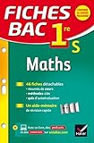 Fiches bac Maths 1re S: fiches de révision - Première S