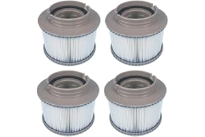 WuYan 4 Ersatzfilter für MSpa FD2089, Filterkartuschenpumpe für Schwimmbad, heiße Subs und Spas