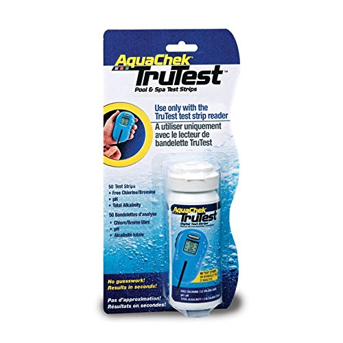 AquaChek TruTest Teststrips 50 Stück Nachfüllpack für Chlor pH und Alkalität