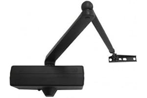 NEXTRADEITALIA MAB 24770-10 564 Chiudiporta Regolabile, Nero