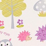 Maße: 10,05 m x 0,53 m A.S. Création Papiertapete Boys and Girls Ökotapete Tapete Kindertapete 10,05 m x 0,53 m bunt weiß Made in Germany 935551 93555-1