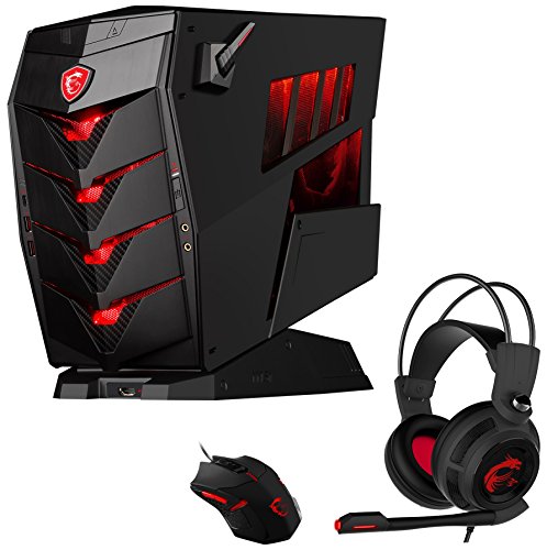MSI 9S6-B90711-019-956-B907-102 Aegis 3 VR7RD-019DE Desktop PC (Intel Core i7-7700, 2000GB Festplatte, 16GB RAM, Geforce GTX 1070, Win 10 Home) schwarz