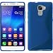 Produktbild PhoneNatic Case für Huawei Honor 7 Hülle Silikon blau S-Style + 2 Schutzfolien
