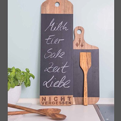 PET Küchentafel Nicht ver- gessen 59,5x18x1cm - 2