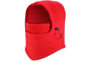 BXT Kids Multifunction Thermal Fleece Balaclava Snood Cycling Hiking Full Face Warmer Skiing Snow Snowboarding Neck Warmer Outdoor Wind Stopper Neckerchief Sports Hat Headwear