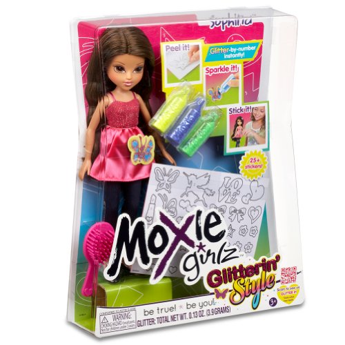 Moxie Girlz 511345 - Glitterin' Style Doll Sophina (Bandai)