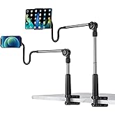 Juo 360&deg; D&ouml;nen Uzun Kollu Ayarlanabilir Tablet ve Telefon Tutucu Stand